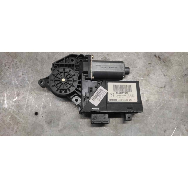 Recambio de motor elevalunas delantero derecho para peugeot 307 (s1) referencia OEM IAM 9634457480 990829101 - Gris 3