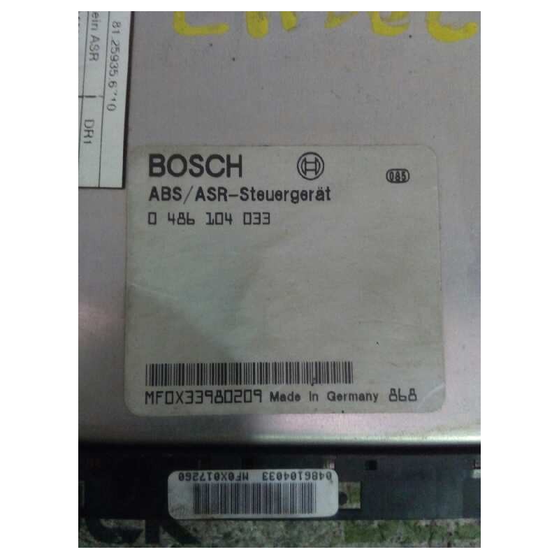 Recambio de modulo electronico para man f2000 evolution f 2000 fg  flc gran espacio referencia OEM IAM 0486104033 MF0X33980209 C - Blanco 2