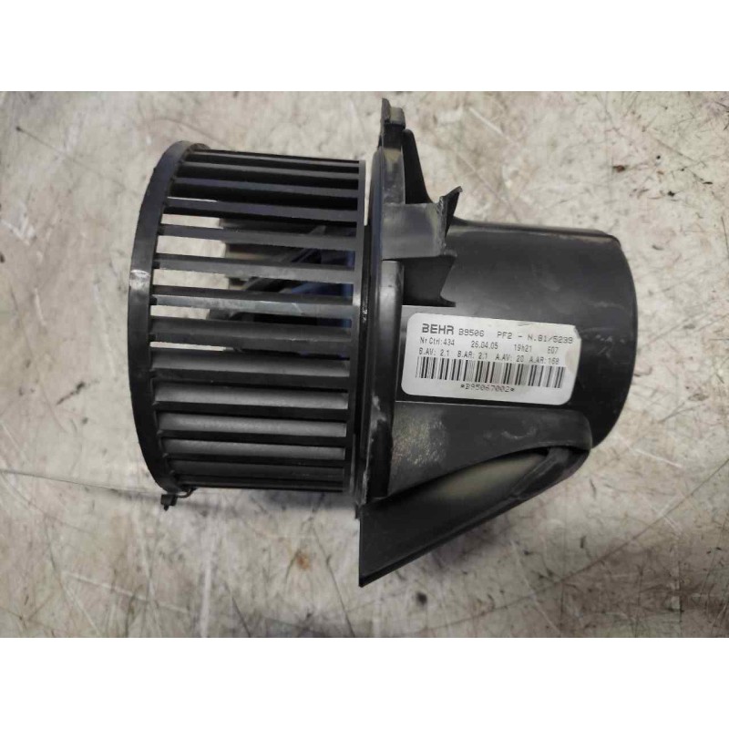 Recambio de ventilador calefaccion para peugeot 307 (s1) referencia OEM IAM B9506 2 PINS 2
