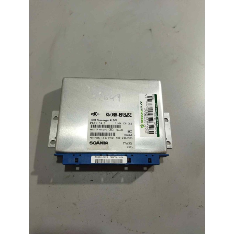 Recambio de modulo electronico para scania serie p/g/r (c-clase) 11.7 diesel referencia OEM IAM 1766306 0486106065 CENTRALITA EB - Blanco