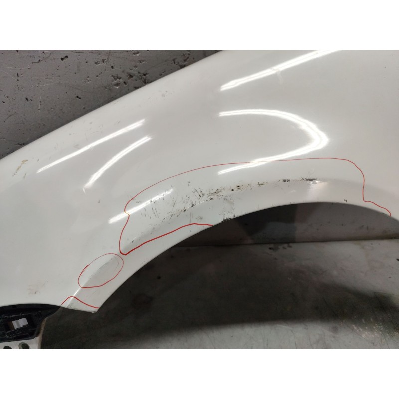 Recambio de aleta delantera izquierda para volkswagen golf v (1k1) 1.9 tdi referencia OEM IAM - Blanco 4