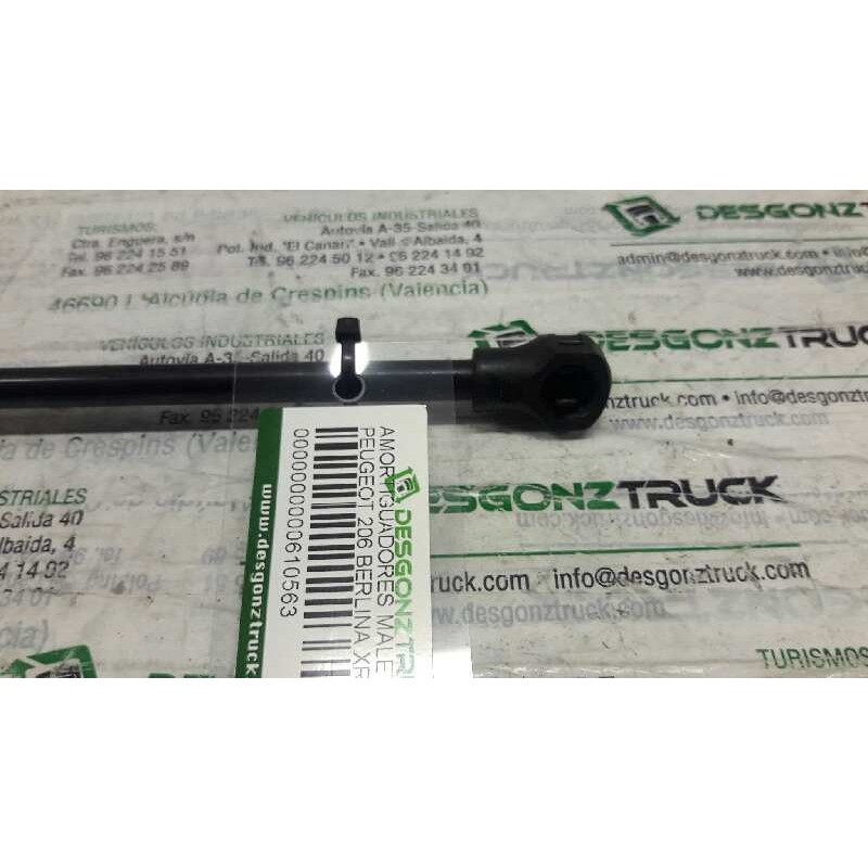 Recambio de amortiguadores maletero / porton para peugeot 206 berlina xr referencia OEM IAM - Gris 3