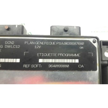 Recambio de centralita motor uce para peugeot 206 berlina xr referencia OEM IAM 9639587680 9640899880 