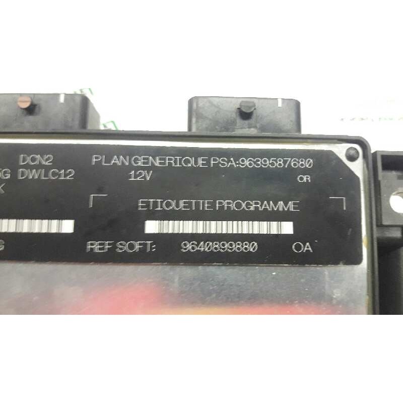Recambio de centralita motor uce para peugeot 206 berlina xr referencia OEM IAM 9639587680 9640899880 - Gris 2