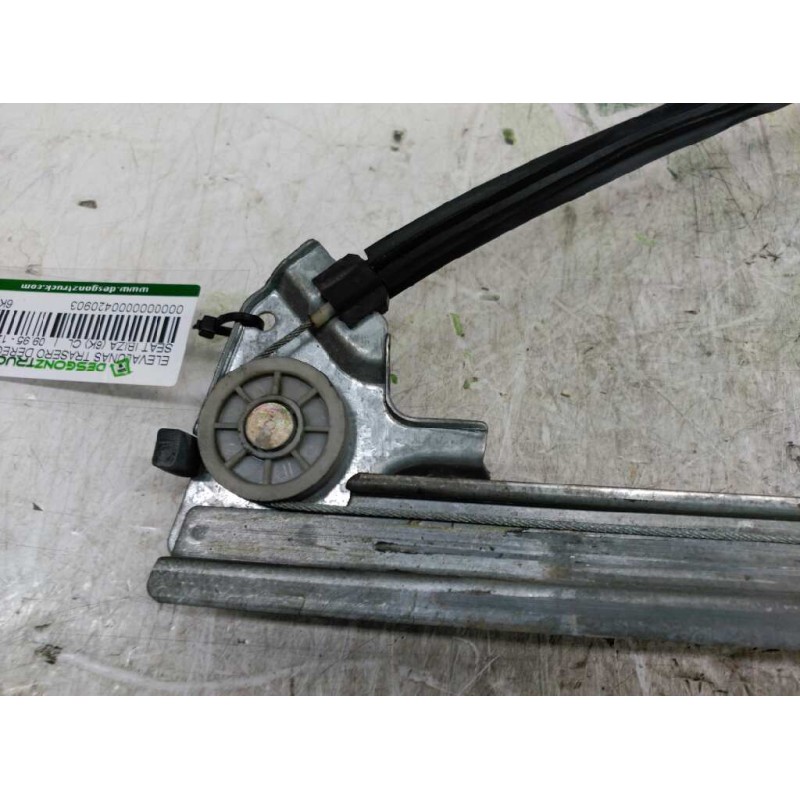 Recambio de elevalunas trasero derecho para seat ibiza (6k) cl referencia OEM IAM 6K4839402F - Rojo 6