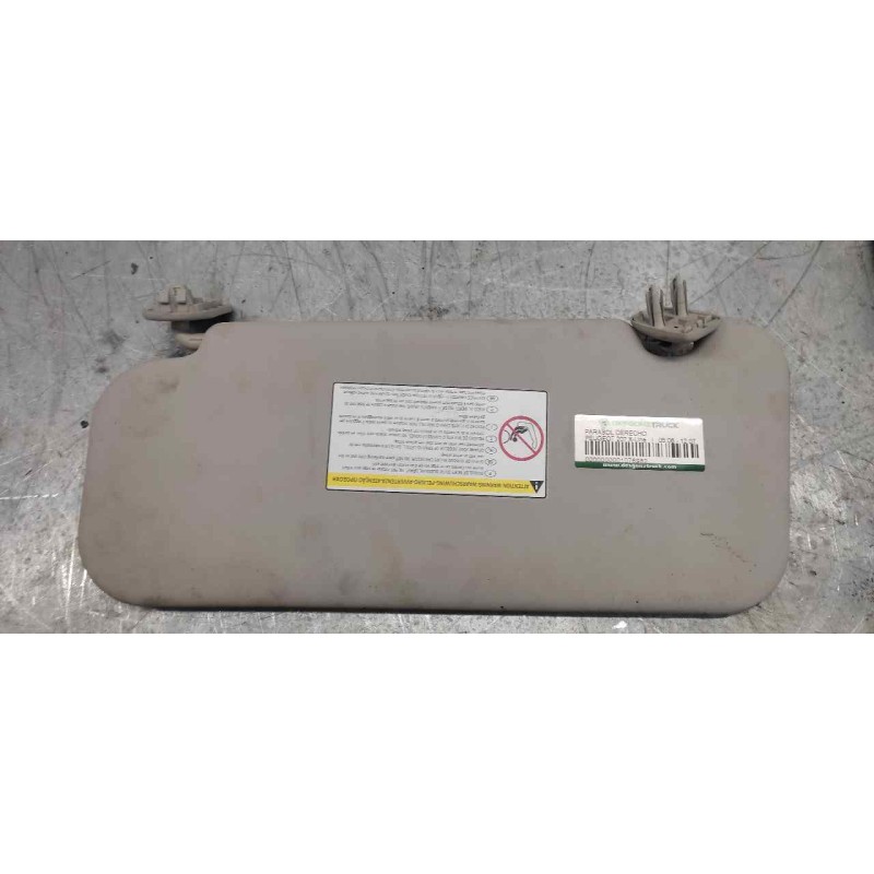 Recambio de parasol derecho para peugeot 207 x-line referencia OEM IAM - Gris 2