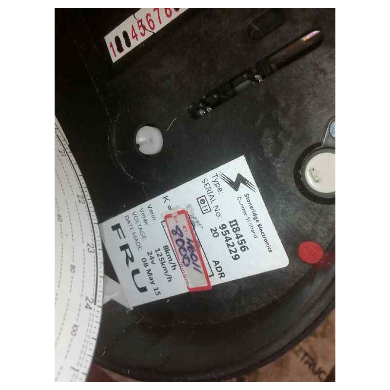 Recambio de tacografo para iveco eurocargo tector chasis  (modelo 150 e 24) tráfico urbano referencia OEM IAM II8456 954229 - Blanco 3