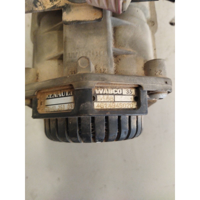 Recambio de valvula aire para renault hd 340.18 / 26 premium e2 9.8 diesel referencia OEM IAM 5010260033 4614945020 VALVULA TRAN - Blanco 2