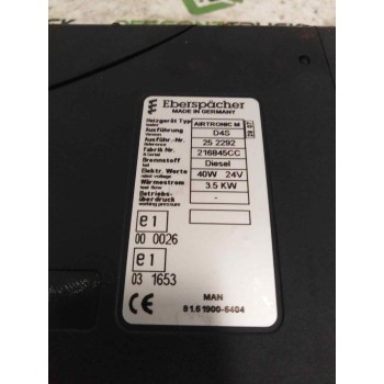 Recambio de motor calefaccion para man tg - a 18.xxx referencia OEM IAM 81619006404 AIRTRONIC M D4S EBERSPACHER