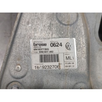 Recambio de elevalunas delantero derecho para volkswagen tiguan (5n_) 2.0 tdi 4motion referencia OEM IAM 5N1837730G 5N0837462 