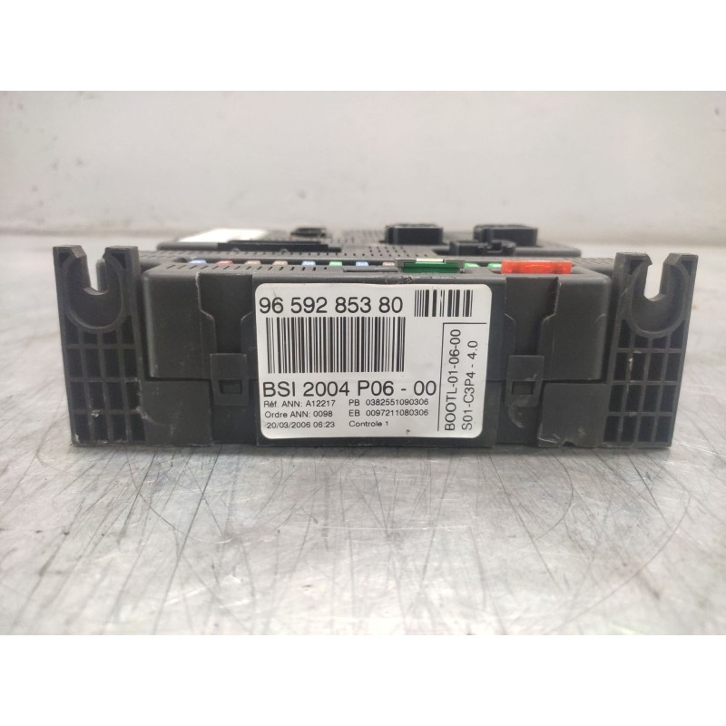 Recambio de caja reles / fusibles para peugeot 207 x-line referencia OEM IAM 9659285380  BSI - Negro 2