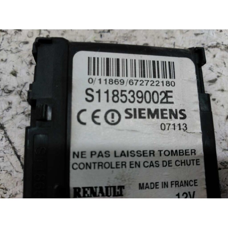 Recambio de lector tarjeta arranque para renault scenic ii grand confort dynamique referencia OEM IAM - Negro 3