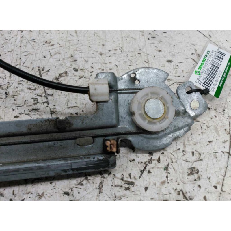 Recambio de elevalunas trasero derecho para renault scenic ii grand confort dynamique referencia OEM IAM  MANUAL - Negro 3