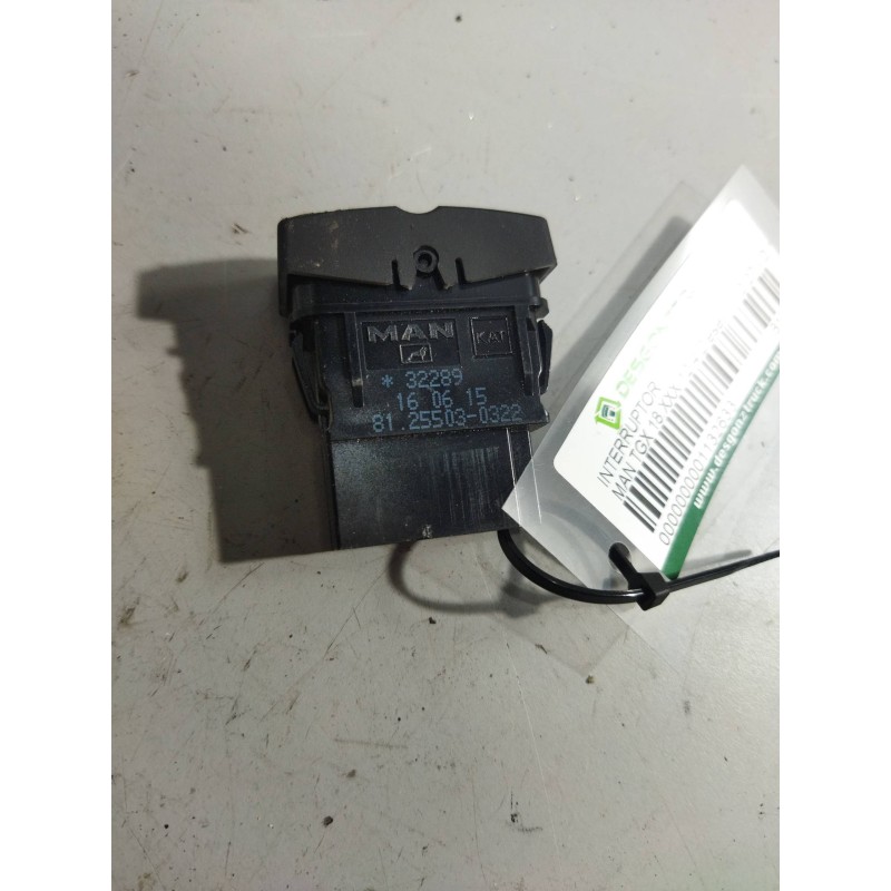 Recambio de interruptor para man tgx 18.480 12.4 diesel referencia OEM IAM 81255030322 - Blanco 2