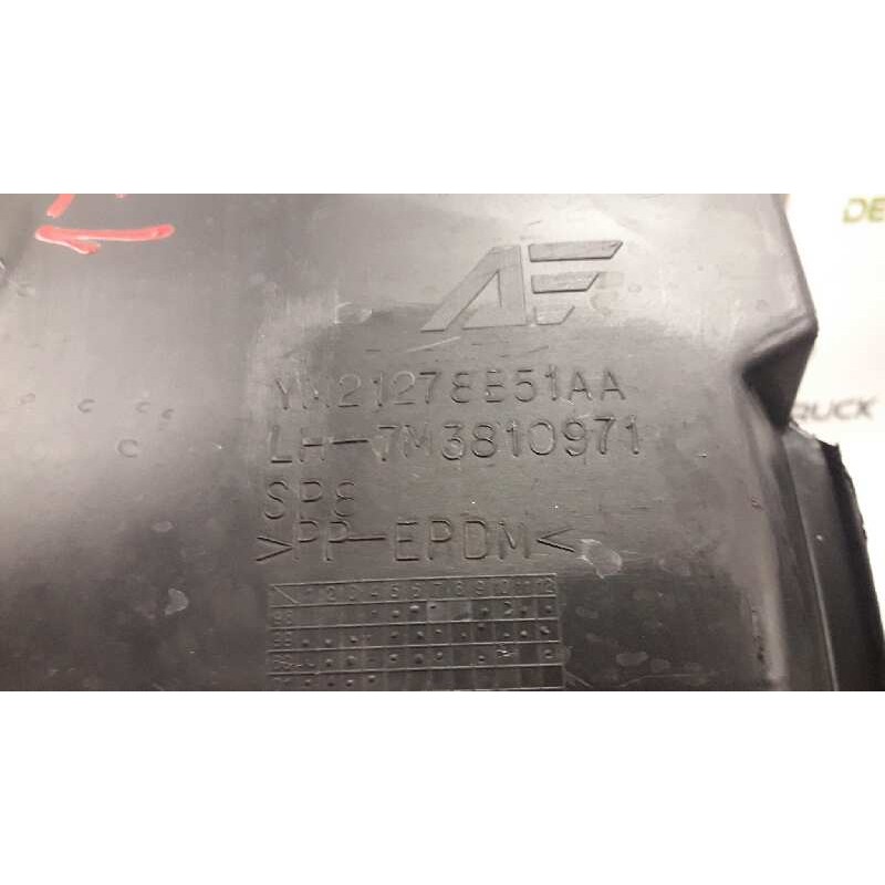 Recambio de guardabarros trasero izquierdo para seat alhambra (7v9) kids referencia OEM IAM 7M3810971 - Rojo 3
