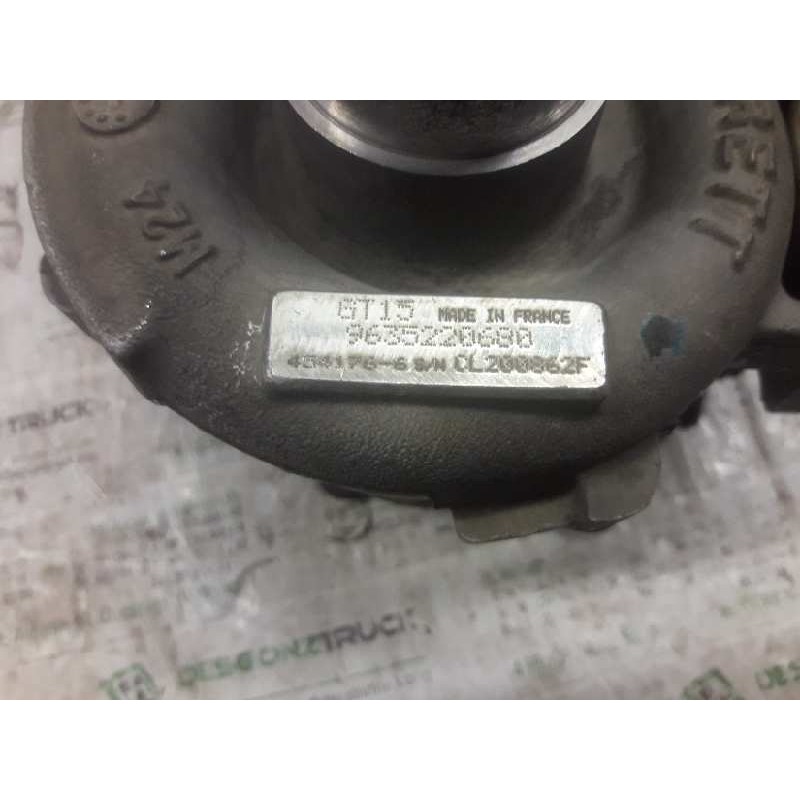 Recambio de turbocompresor para citroën xsara berlina 1.9td attraction referencia OEM IAM 9635220680 454176 GARRETT 2