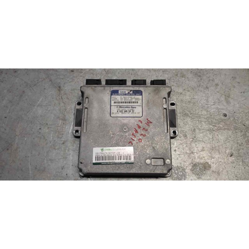 Recambio de centralita motor uce para mercedes-benz clase c (w202) berlina 2.2 diesel cat referencia OEM IAM A0225455432