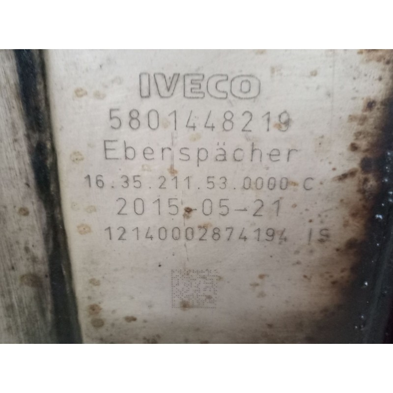 Recambio de catalizador para iveco stralis (ad/at) fs at t/p    4x2 larga distancia referencia OEM IAM 5801448219 - Blanco 2