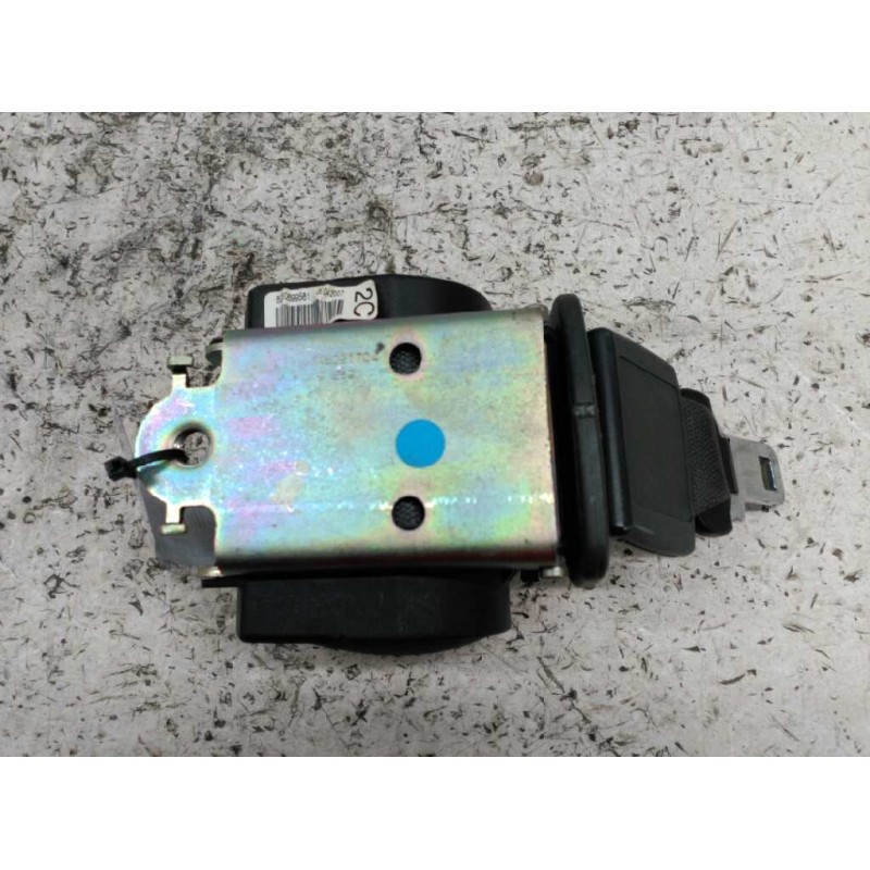 Recambio de cinturon seguridad trasero central para renault scenic ii grand confort dynamique referencia OEM IAM - Negro 3
