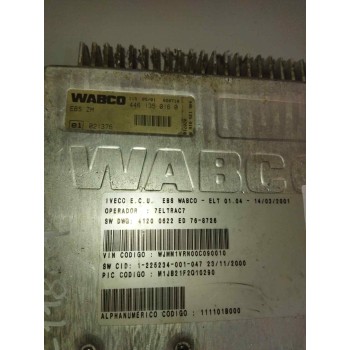 Recambio de modulo electronico para iveco eurotech (mp) fsa  (440 e 39) larga distancia referencia OEM IAM 4461350160  CENTRALIT