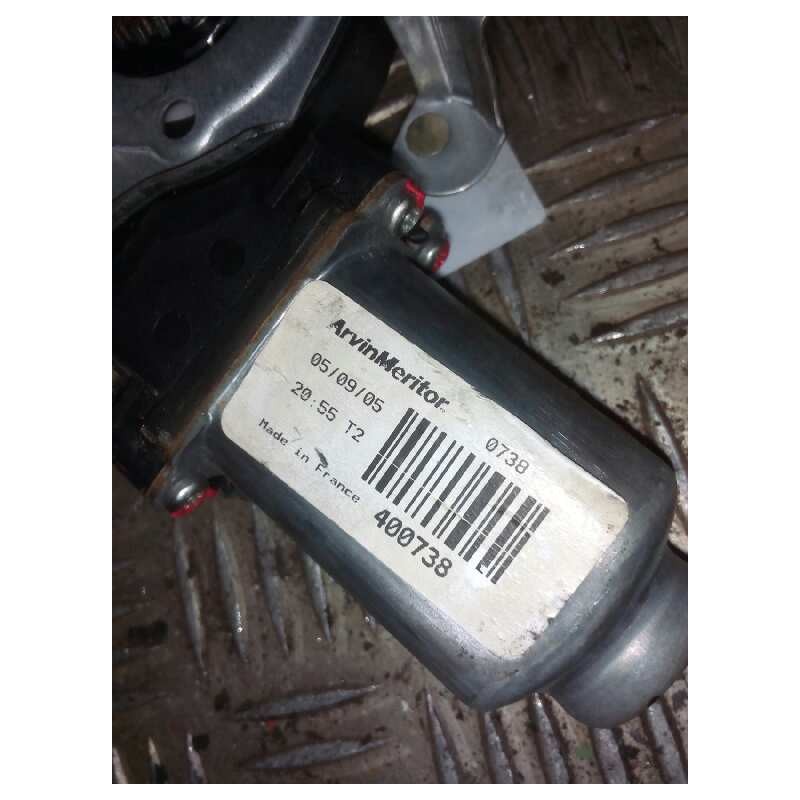Recambio de motor elevalunas delantero derecho para renault mascott fg 160. 35/55/65 cabina individual referencia OEM IAM 400738 2