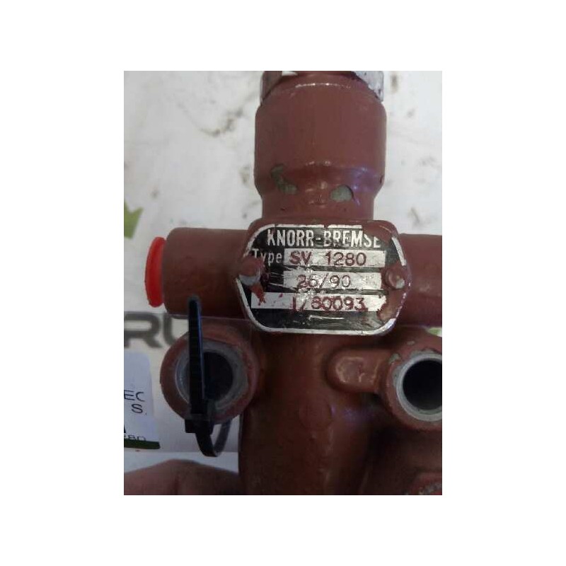 Recambio de valvula aire para mercedes trucks ng 1926, 1926 a, s, ls, as, k, ak (256cv) referencia OEM IAM SV1280 26/90 1/80093 - Rojo 2