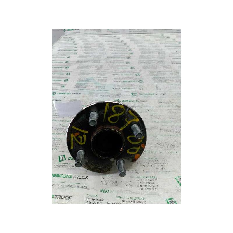 Recambio de buje trasero izquierdo para toyota corolla (e12) 1.6 linea terra sedán referencia OEM IAM - Gris 2