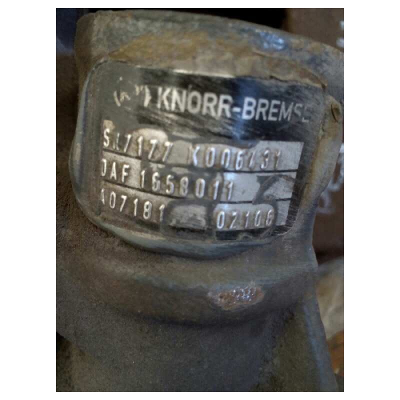 Recambio de pinza freno delantera izquierda para daf serie xf105.460 fsa 4x2 super-space-cab referencia OEM IAM 1658011 K006431 - Blanco 3