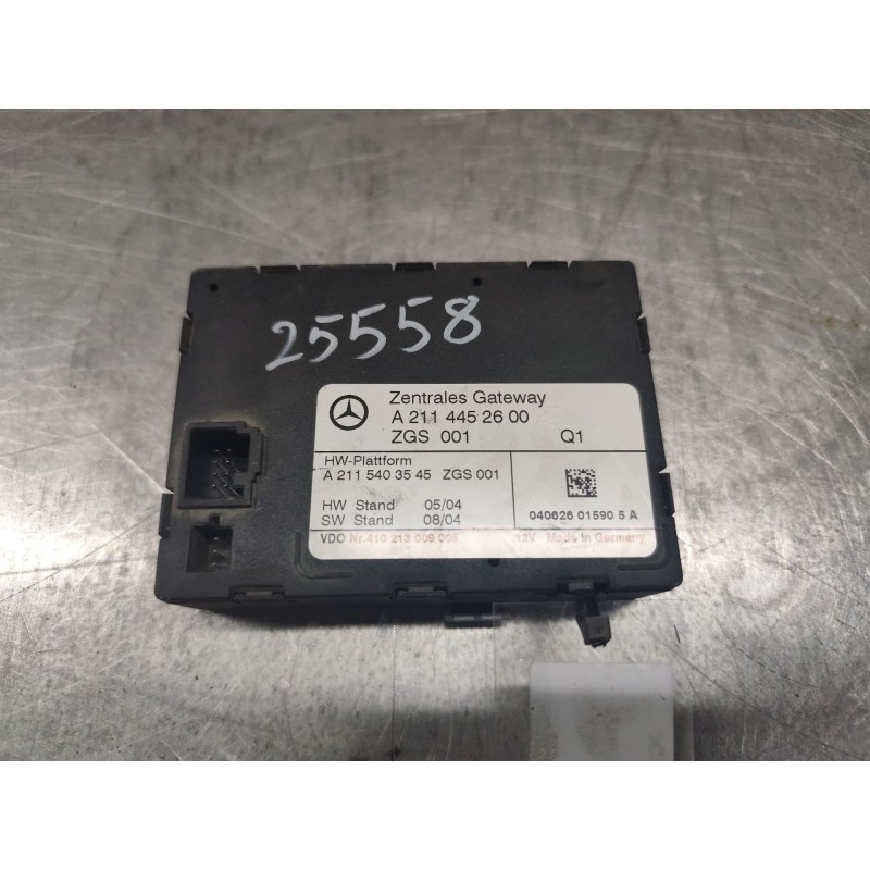 Recambio de centralita cierre para mercedes-benz clase e (w211) berlina e 320 cdi (211.026) referencia OEM IAM 2118208185 - Negro 2