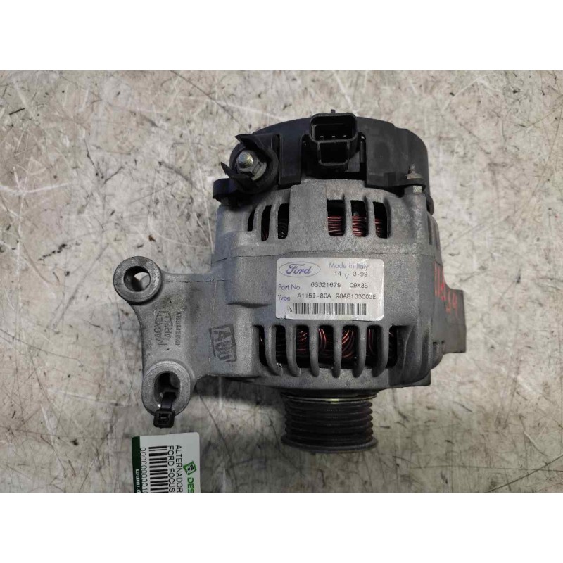 Recambio de alternador para ford focus berlina (cak) ambiente referencia OEM IAM 98AB10300GE 63321679 2