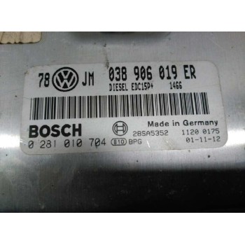 Recambio de centralita motor uce para . no identificado referencia OEM IAM 038906019ER 0281010704 