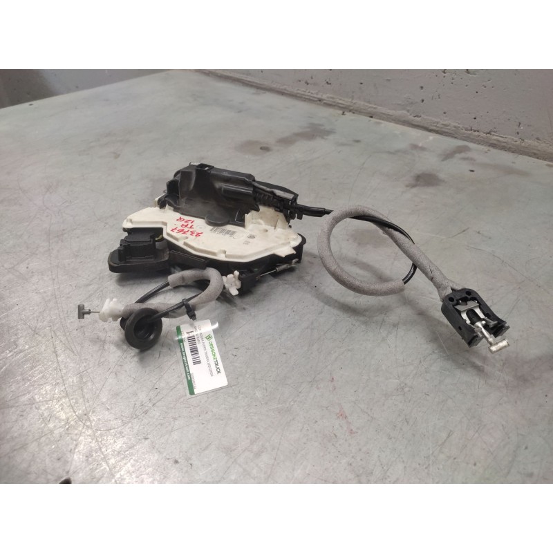 Recambio de cerradura puerta trasera izquierda para skoda rapid ambition referencia OEM IAM 5E0839015A  7 PINS - Blanco 2