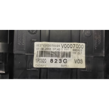 Recambio de cuadro instrumentos para seat leon (1p1) 1.9 tdi referencia OEM IAM 1P0920823G 110080280027 