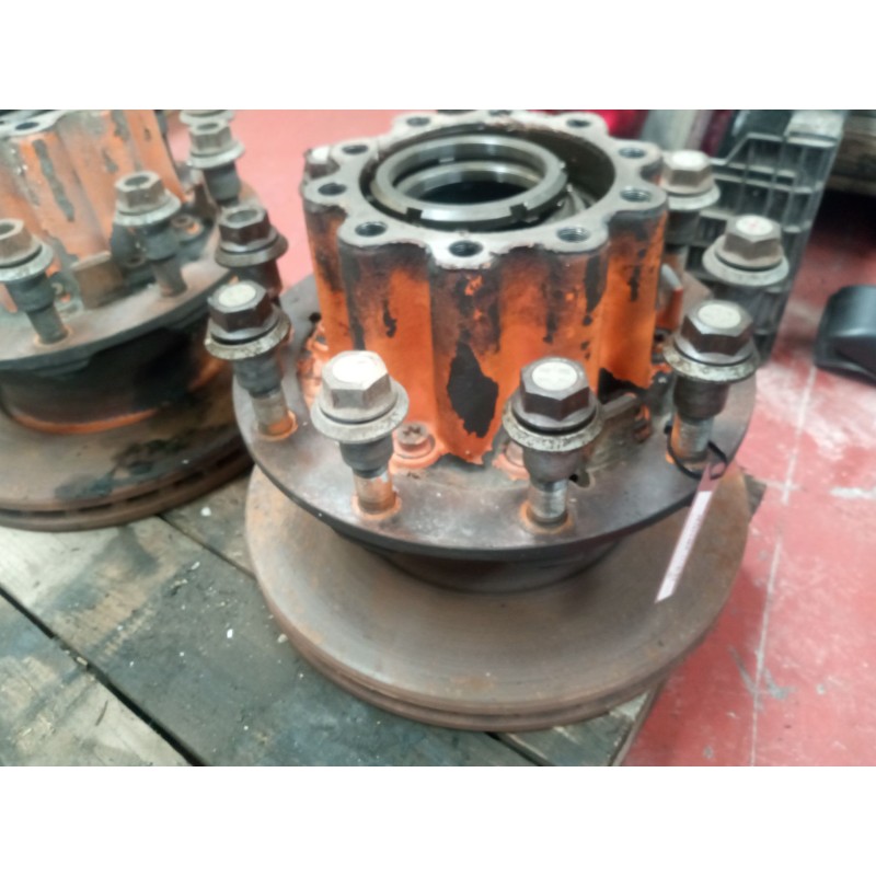 Recambio de buje trasero izquierdo para mercedes-benz axor 3-ejes 25/26t 2004  6.4 diesel (om 906 la) referencia OEM IAM A960356 - Blanco 3
