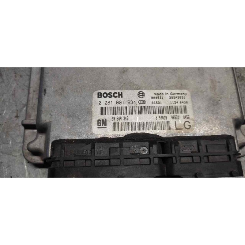 Recambio de centralita motor uce para opel vectra b berlina 2.0 dti referencia OEM IAM 0281001634 90569348 2