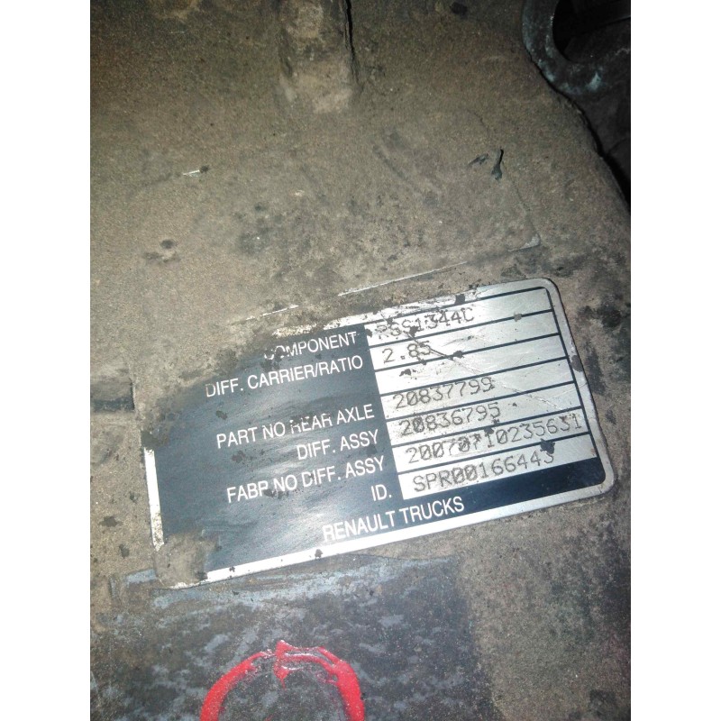 Recambio de grupo para renault magnum ab 2005 cabina adel.tractor semirr. gv  4x2 4xx.18 gran espacio referencia OEM IAM RSS1344 2