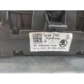 Recambio de cuadro instrumentos para skoda rapid ambition referencia OEM IAM 5JA920740  