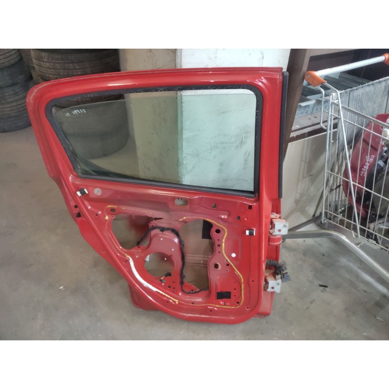 Recambio de puerta trasera izquierda para peugeot 207 sport referencia OEM IAM - Rojo 2