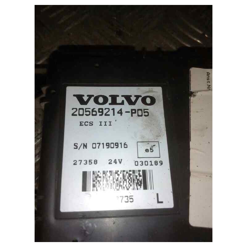 Recambio de modulo electronico para volvo fh 480 12.8 diesel referencia OEM IAM 20569214  CENTRALITA ECS III - Blanco 2