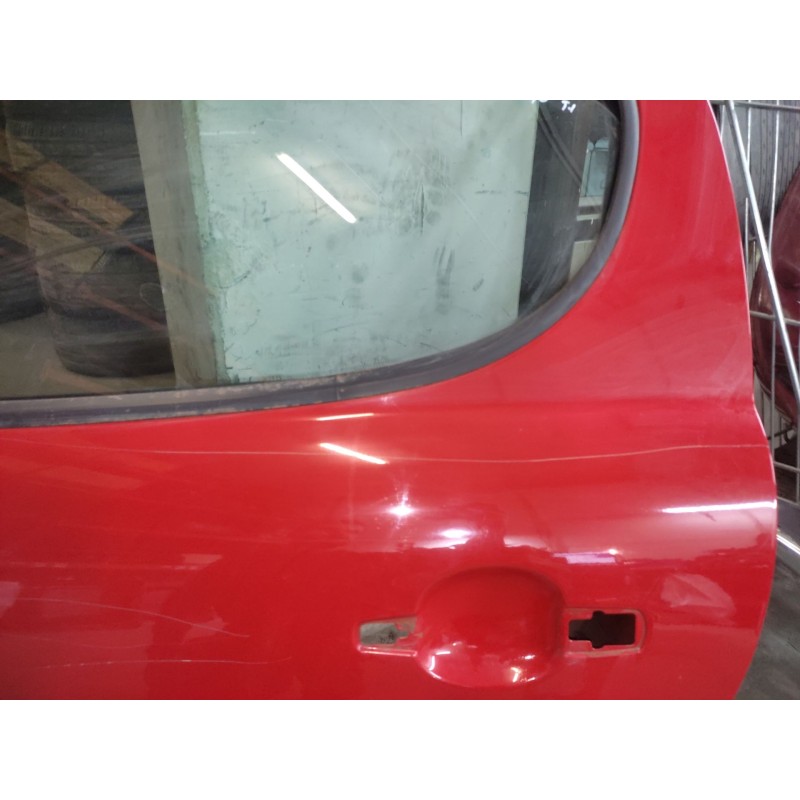 Recambio de puerta trasera izquierda para peugeot 207 sport referencia OEM IAM - Rojo 3