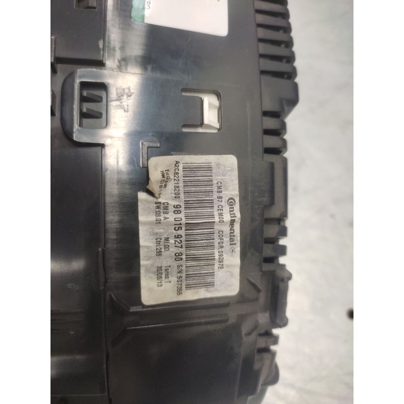 Recambio de cuadro instrumentos para citroën c4 lim. business referencia OEM IAM 9801592780 - Blanco 3