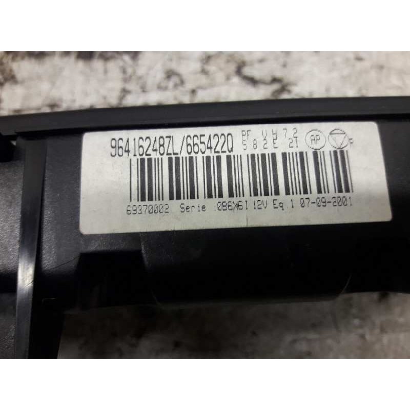 Recambio de mando climatizador para peugeot 406 berlina (s1/s2) st referencia OEM IAM 96416248 - Azul 2