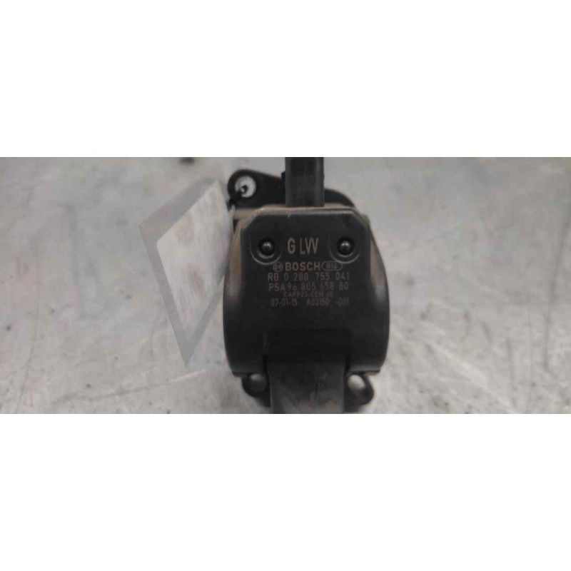 Recambio de potenciometro pedal para citroën c4 coupe collection referencia OEM IAM 0280755041 9680565880 5 PINS - Negro 2