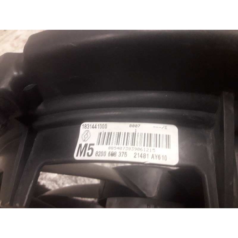 Recambio de electroventilador para renault clio iii 20 aniversario referencia OEM IAM 8200688375 21481AY610 1831441000 - Negro 3