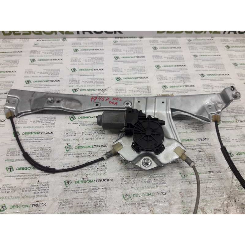 Recambio de elevalunas delantero derecho para renault clio iii 20 aniversario referencia OEM IAM 8200291147 981283103 - Negro 2