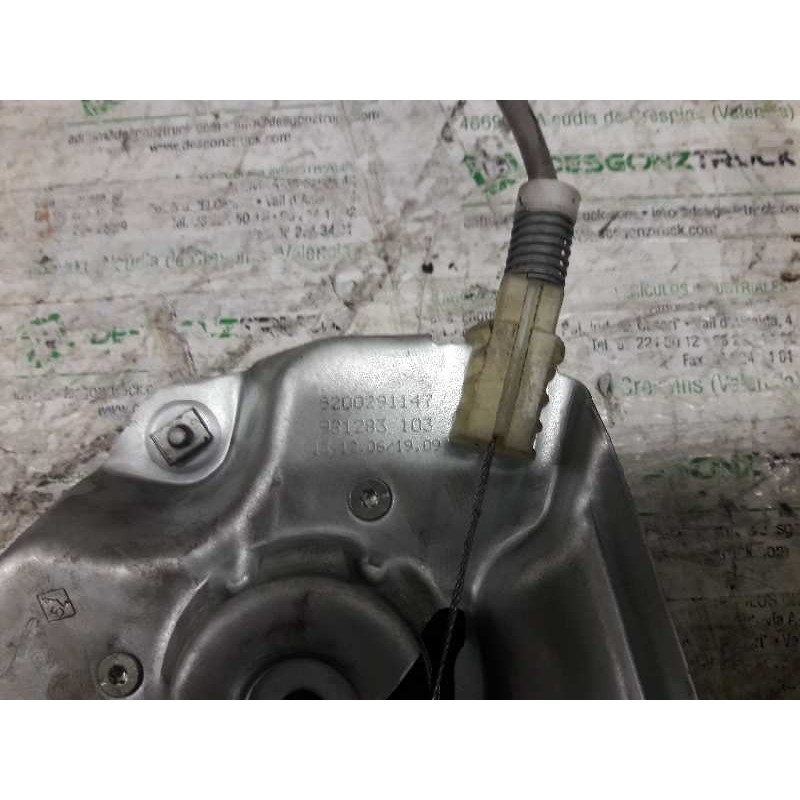 Recambio de elevalunas delantero derecho para renault clio iii 20 aniversario referencia OEM IAM 8200291147 981283103 - Negro 4