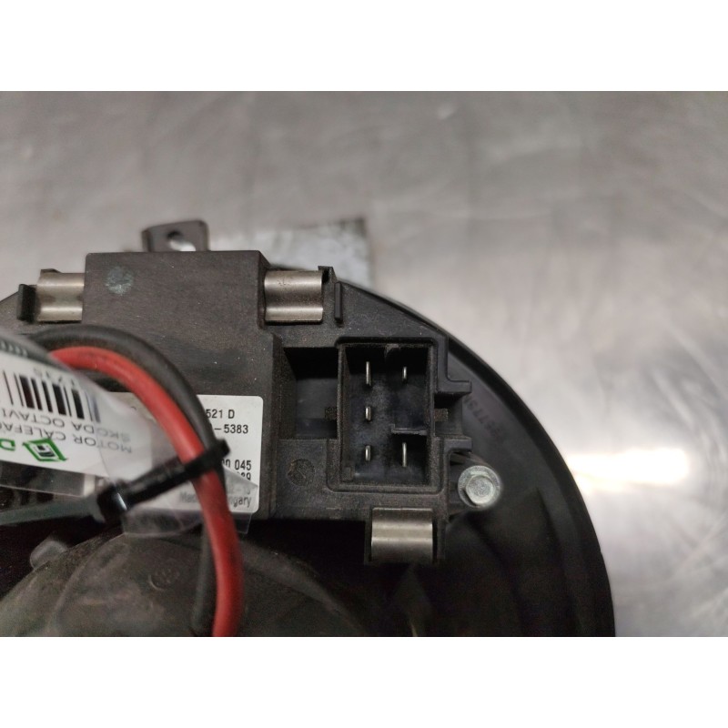 Recambio de motor calefaccion para skoda octavia ii combi (1z5) 2.0 tdi 4x4 referencia OEM IAM 3c0907521d - Negro 3