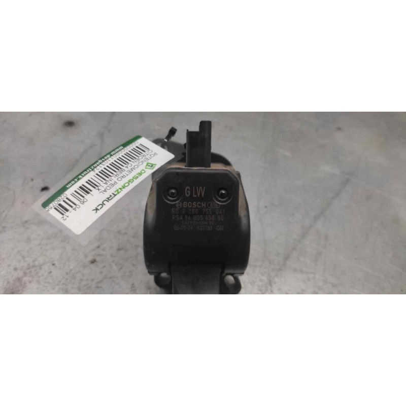 Recambio de potenciometro pedal para citroën c4 berlina lx referencia OEM IAM 0280755041 9680565880 5 PINS - Negro 2