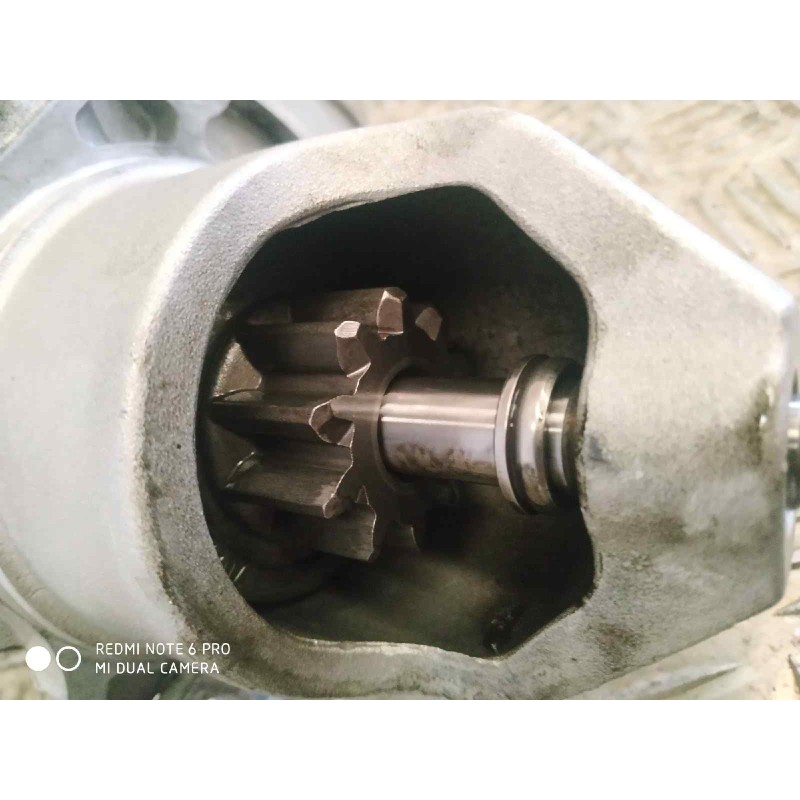 Recambio de motor arranque para iveco eurocargo tector chasis  (typ 130 e 24) tráfico urbano referencia OEM IAM 0001251010 MARCA - Amarillo 4