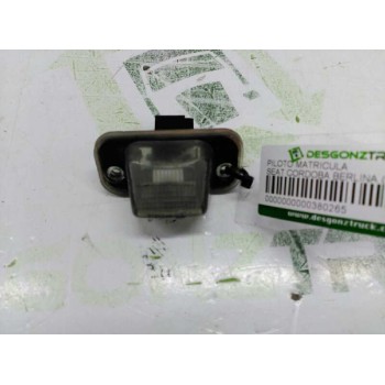 PILOTO MATRICULA 6K0943021A 